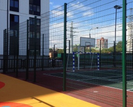 3D заборы для спортивной площадки 60 метров фото в Семёнове