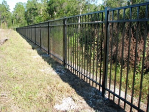 Сварные заборы с утрамбовкой щебнем 80 метров фото недорого под ключ