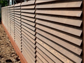 Деревянный забор елочка 12 метров фото в Семёнове