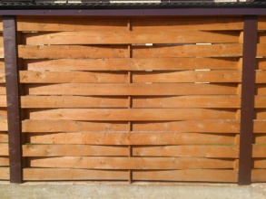 Деревянный забор плетёнка 12 метров фото в Семёнове